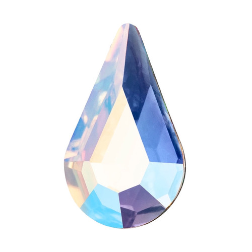 MAXIMA Crystals by Preciosa Flatback Shape Pear Crystal AB 6x3.6mm