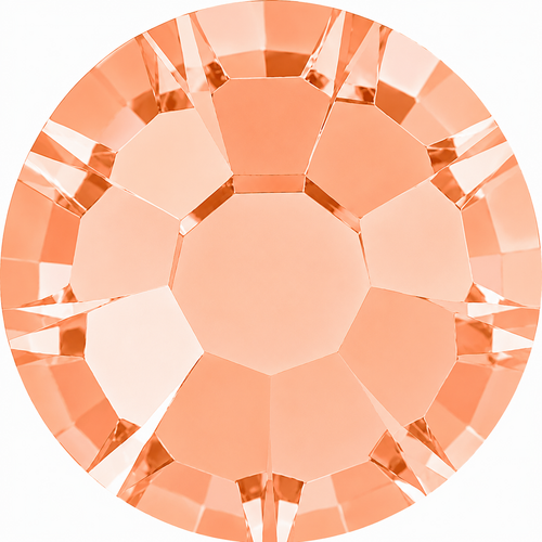MAXIMA Crystals by Preciosa Flatback Rhinestones Apricot 12ss