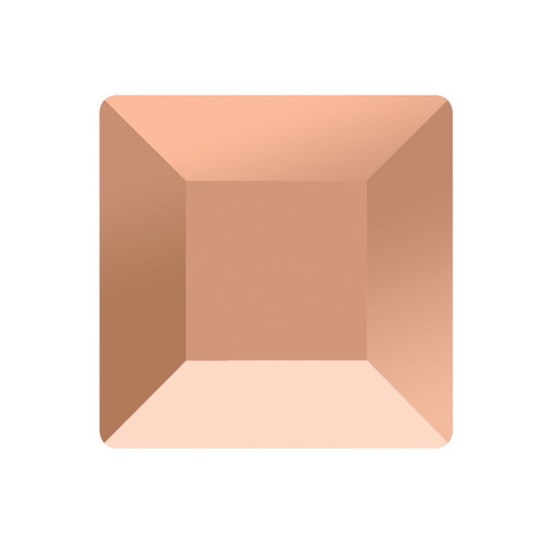 MAXIMA Crystals by Preciosa Flatback Shape Square Capri Gold 3x3mm