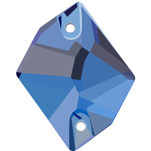 Starcut Crystal Sew On Cosmic Montana 17x13mm