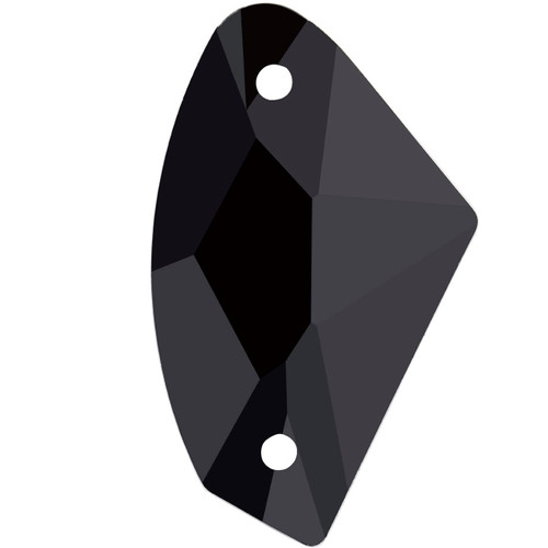Starcut Crystal Sew On Galactic Jet 19x12mm