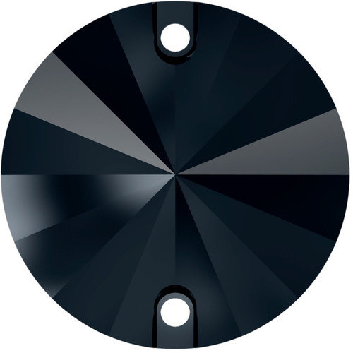 Starcut Crystal Sew On Rivoli Jet 14mm