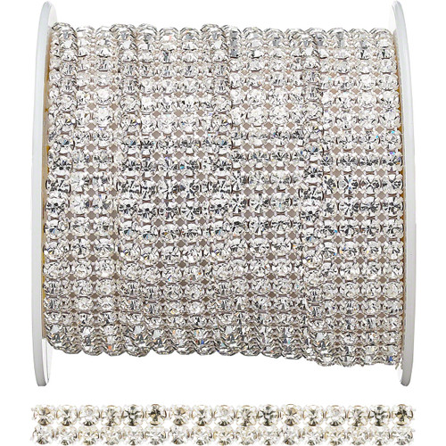 Priceless Crystal Metal Set Banding Crystal/Silver 2 Row