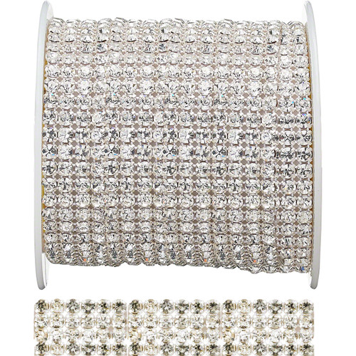 Priceless Crystal Metal Set Banding Crystal/Silver 4 Row
