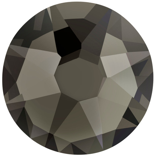Starcut Crystal Flatback Rhinestones Black Diamond 30ss
