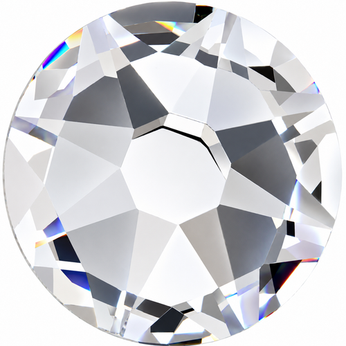 Starcut Crystal Flatback Rhinestones Crystal Unfoiled 30ss