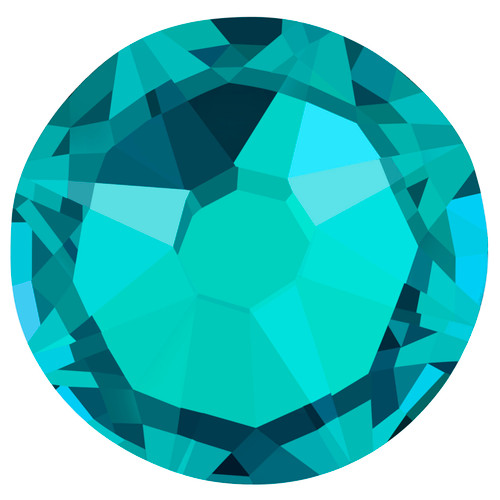 Starcut Crystal Flatback Rhinestones Blue Zircon 20ss