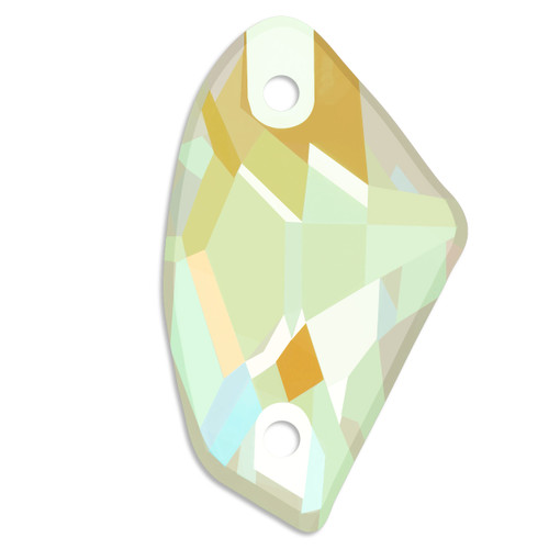 Starcut Crystal Sew On Galactic Mint Green Delite 19x12mm