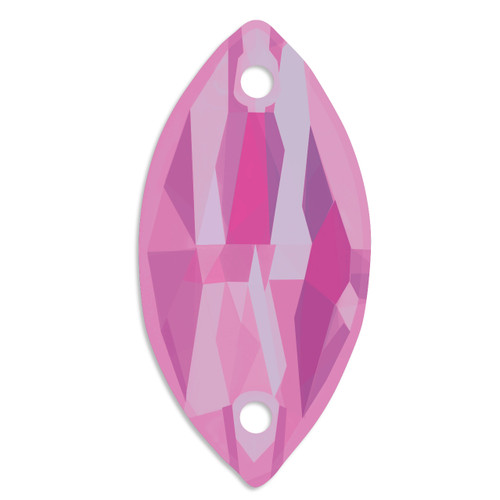 Starcut Crystal Sew On Navette Candy Delite 18x9mm
