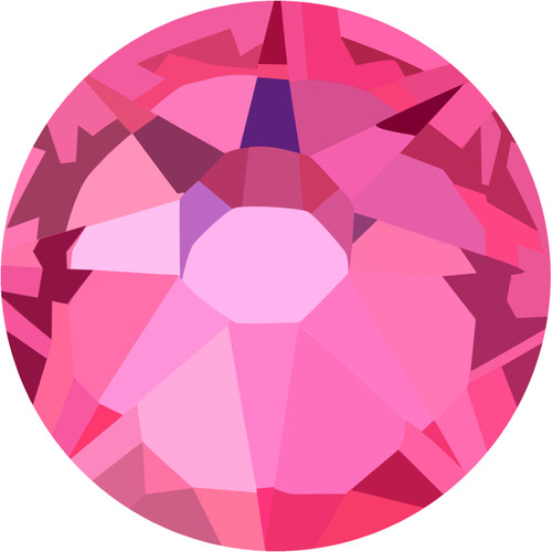 Starcut Crystal Flatback Rhinestones Rose 20ss