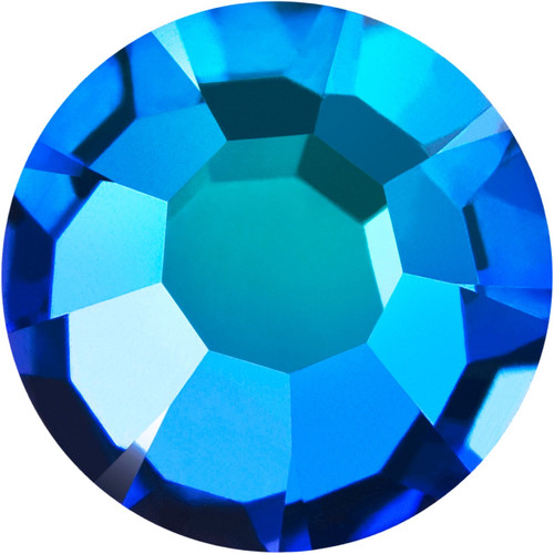 MAXIMA Crystals by Preciosa Flatback Rhinestones Bermuda Blue 12ss