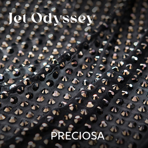 MAXIMA Crystals by Preciosa Flatback Rhinestones Jet Odyssey 30ss