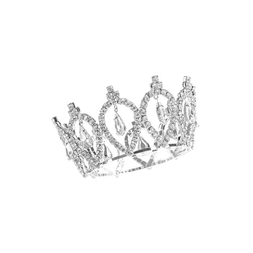 Crystal Avenue Crown - 1.75" 60617 Crystal/Silver
