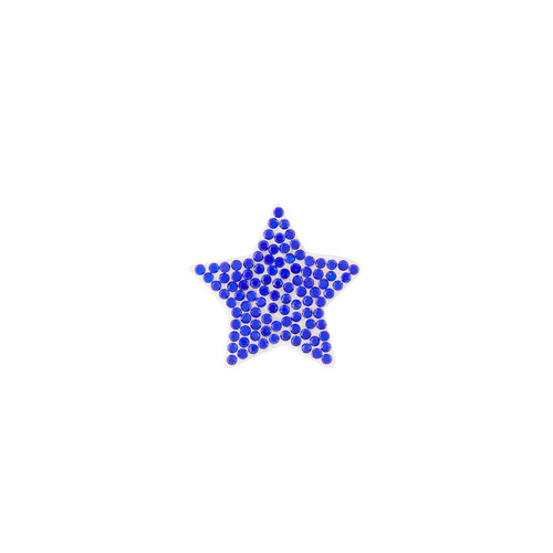 PriceLess Crystal Self Adhesive + Hotfix Star Sapphire Small - 12 Pack