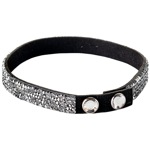 Jewelry Choker | Ovation Crystal Rock Choker 1/2" Comet Argent Light Large- 1 piece