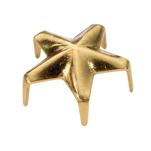 Nailhead Star 8.5mm - Gold - 10 gross
