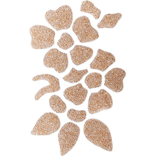 Austrian Fine Rock Large Lace Flower 255 Golden Shadow - 1 piece