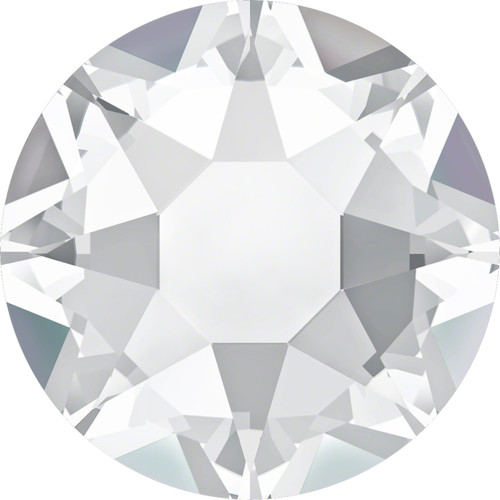Swarovski 2078 Hotfix Rhinestones in Crystal, clear colorless, 34ss (7.06mm-7.27mm), bulk wholesale at RhinestonesU.com