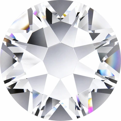 Swarovski 2088 Flatback Rhinestones in Crystal, clear colorless, 48ss (10.91mm-11.30mm), bulk wholesale at RhinestonesU.com