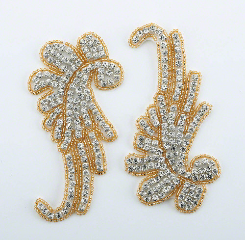 Priceless Crystal Applique 613 Crystal/Gold