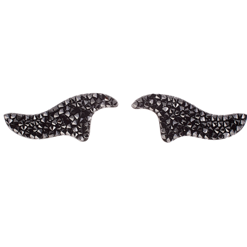 Swarovski Crystal Rock Fleur #312 Jet