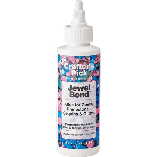 Adhesive for Rhinestones | API Crafters Pick Jewel Bond (4 oz)