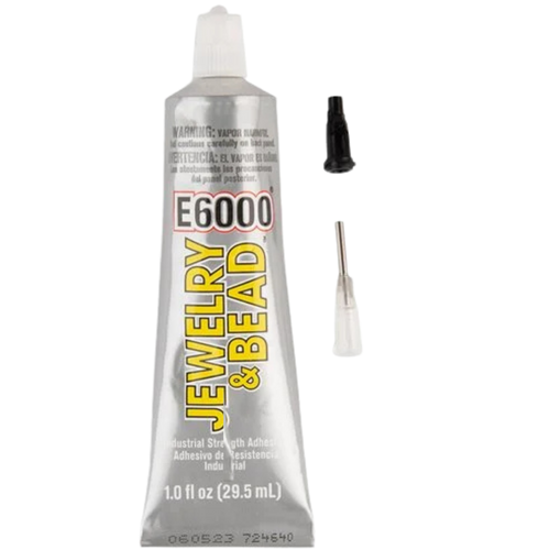 Adhesive for Rhinestones | E6000 Jewelry & Bead with Tips (1 oz)