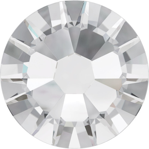 Swarovski 2058 Flatback Rhinestones in Crystal, clear colorless, 7ss (2.1mm-2.3mm), bulk wholesale at RhinestonesU.com