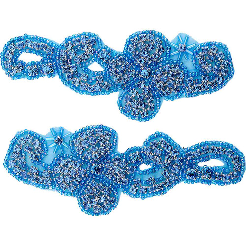 Priceless Crystal Applique 612 Light Sapphire