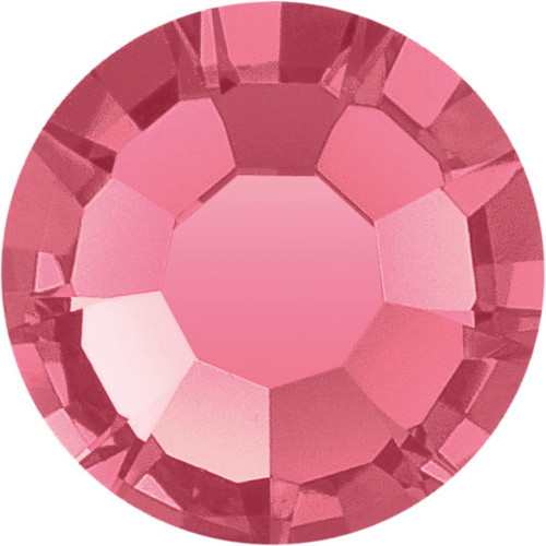 LUX Austrian Crystal Flatback Rhinestones Deep Pink 16ss