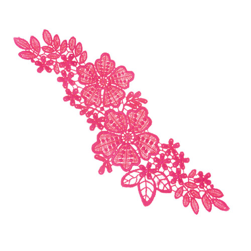 DIY Applique - Pink Vinca A