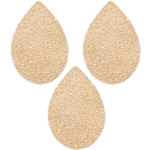 Swarovski Crystal Fabric Large Pear #013 Golden Shadow