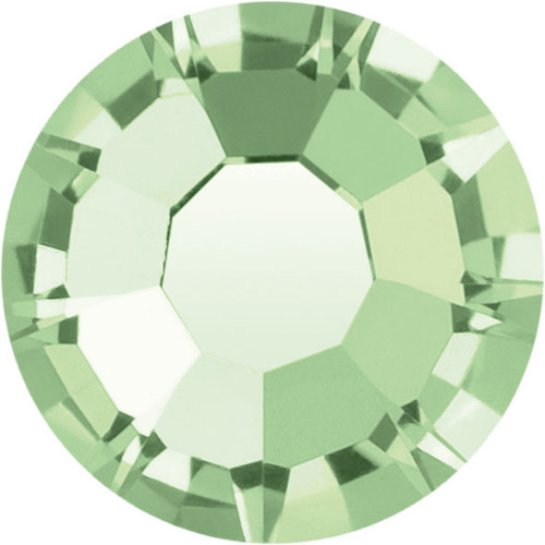 LUX Austrian Crystal Flatback Rhinestones Chrysolite 20ss