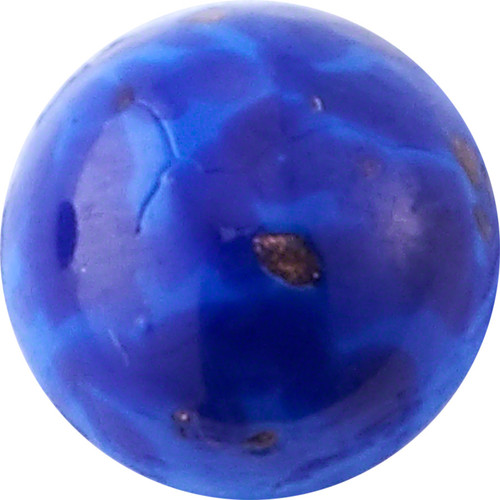 Round Cabochon Lapis Blue Matrix 11mm