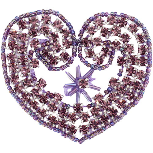Applique | Priceless Crystal Applique #620 Light Amethyst - 1 piece