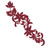 DIY Applique - Burgundy Viola B