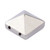 PriceLess Trims Metallic Pyramid Silver 10mm