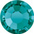 LUX Austrian Crystal Flatback Rhinestones Blue Zircon 20ss