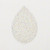 Swarovski Crystal Fabric Large Pear #013 Crystal AB