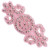PriceLess Crystal Trim Applique #602 Light Rose