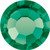 LUX Austrian Crystal Flatback Rhinestones Green Turmaline 30ss