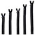 Austrian Crystal Zipper Brilliant - Crystal/Black - SEPARATING