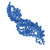 DIY Applique - Blue Vine A