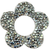 Austrian Crystal Crystal Rock Daisy #151 Comet Argent Light