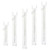 Austrian Crystal Zipper Magic - Crystal/White 12" - Non-Separating