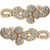 Priceless Crystal Applique 612 Crystal/Gold