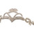 Starlight Crystal Headpiece Paisley Swag Crystal