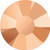 LUX Austrian Crystal Flatback Rhinestones Rose Gold 40ss