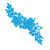 DIY Applique - Teal Vinca B