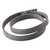 Make Your Own Custom Rhinestone Accessory - Wrap Bracelet Large Charcoal Suede Microfiber